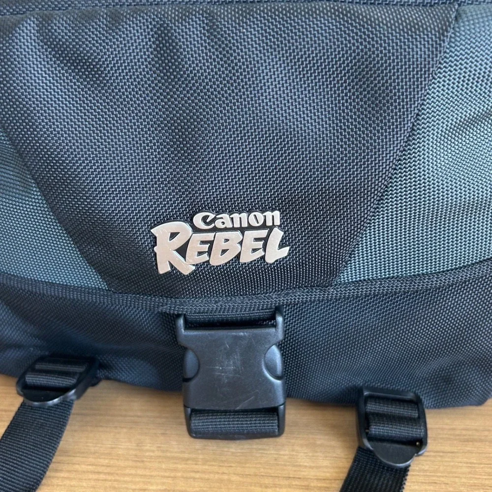 Canon EOS Utility Tech Camera Bag Black Gray DSLR Gadget Case Normcore